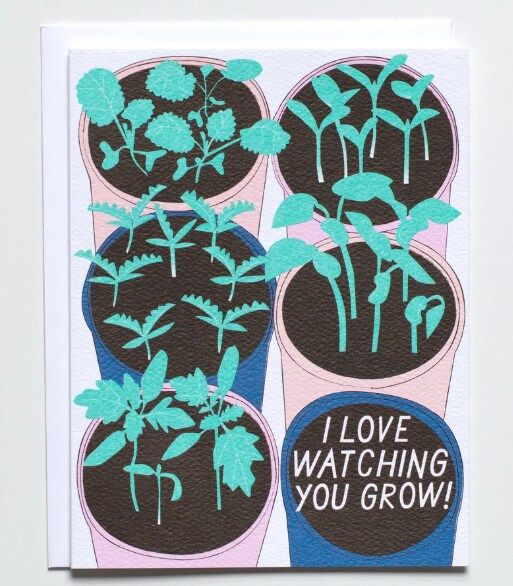 Watching You Grow Card
